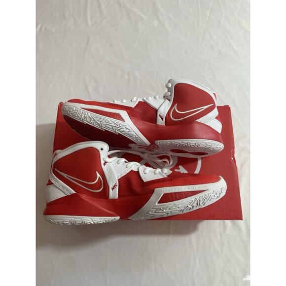 New Mens Size 11 Red White Nike Kyrie Infinity TB Basketball Shoes DO9616 600 main image 5